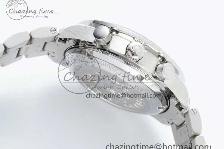 0405 Speedmaster Racing Master SS HKF Best Edition Black Dial on SS Bracelet A Versatile 7810